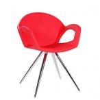 Designové židle PEPPER SPIDER plastové s kovovu konstrukcí