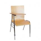 COMBISIT SEMINAR ER kovové židle s psací podložkou