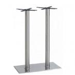 Kovové nohy k barovému stolu RIANO DUO CR H chromované