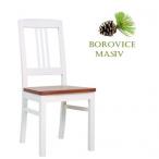 Dřevěná židle ROBBIE 3 z masivní borovice pro restaurace