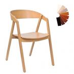 Dřevěné designové židle LEMONA S s  možností stohování