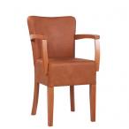 Dřevěná židle čalouněná TANJA AL E