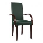 Dřevěná čalouněná židle THEA ALR