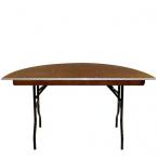 Stoly pro bankety MHR půlkulaté