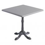Kovové venkovní stoly LEON 4 TOPALIT Brush H80