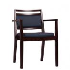 Židle čalouněná s područkou LEANDRO P AL ST