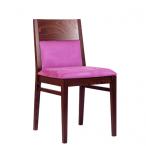 Dřevěná židle čalouněná LAURETTA