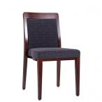 Dřevěné čalouněné židle do restaurace OPERA ST s možností stohování