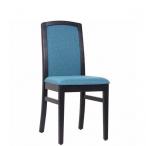 Dřevěné čalouněné židle HELA do restaurace