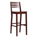 Dřevěná barová židle LUISA