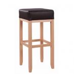 Dřevěná barová židle ALBERTO XL