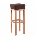 Dřevěná barová židle ALBERTO