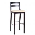 Dřevěná barová židle LUISA P IX