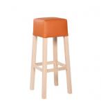 Dřevěná barová židle LOKI VPS