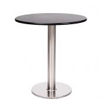 Kovové bistro stoly ARICA CR MDF D70-18