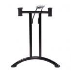 Kovové sklopné podnože SKP2 černé (sada 2ks)