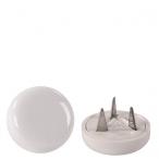 Podlahový kluzák PMR bílý plast (set 4 ks)