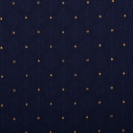 modrá se zlatým puntíkem