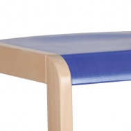 pastelová modrá sedák