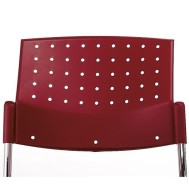 SIMO bordó sedáková tvarovka