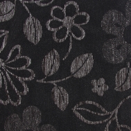 Potahová látka květovaná GLORIA 8 antracit