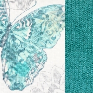 BUTTERLY 03 tyrkysová