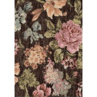 Látka s květy FLR 15 šedá +0 Kč