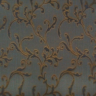 Látka s dekorem PARIS 5002 tmavě modrá