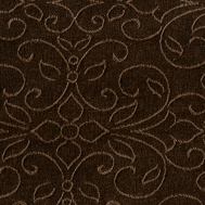 Potahová látka s výhonky VAL 40 hnědá