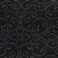 Potahová látka s výhonky VAL 80 šedá