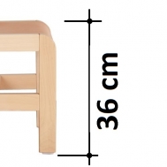 výška sedáku 36 cm