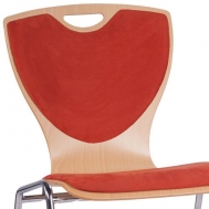 Čalouněný sedák i opěrka ST60