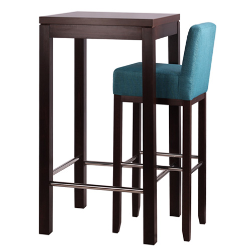 Barová dřevěná židle FABIO RL H IX a stůl BELLANA Barová židle FABIO RL H IX.