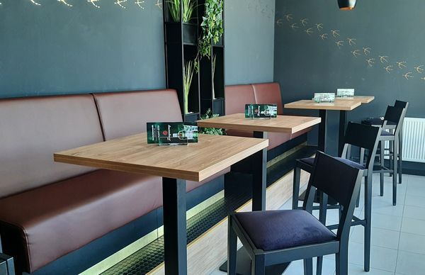 Čalouněné lavice OLBIA do restaurace