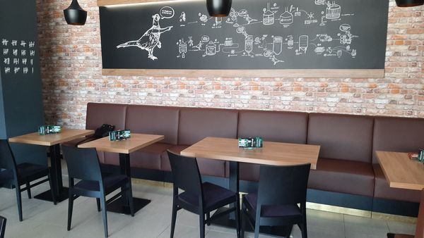 Čalouněné lavice OLBIA do restaurace