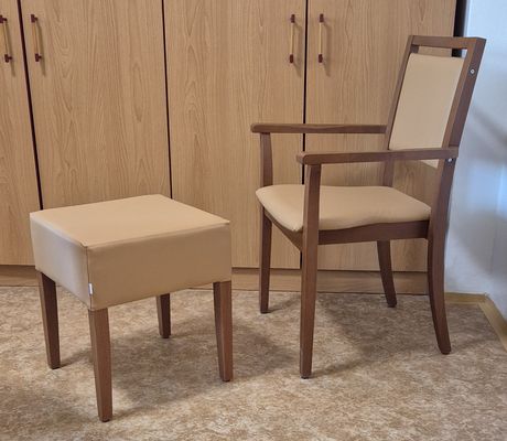 Židle pro Domov pro seniory v Heřmanově Městci