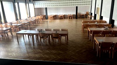 Logo obce na židle a stoly pro kulturní domy 