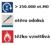 .. odolná koženka ... KOM symbols