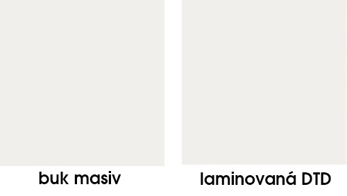 Masivní buk v kombinaco s laminovanou DT deskou