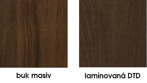 kombinace barev lamino a masiv