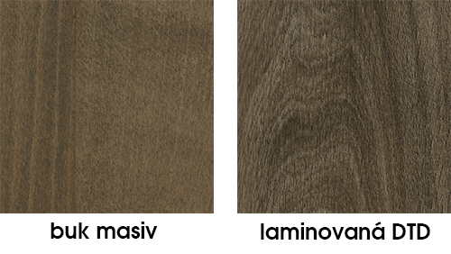 Barvy dřeva masiv a lamino