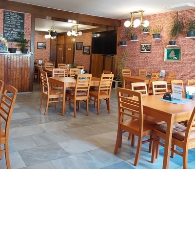 Restaurace v kulturním domě v Toužimi