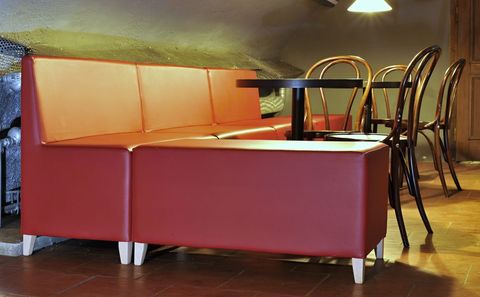 Čalouněné kostky MICA 2 Čalouněný taburet MICA 2