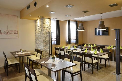 Čalouněné lavice a židle pro a restaurace