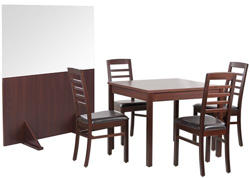 Hygienické zástěny do restaurace proti covidu