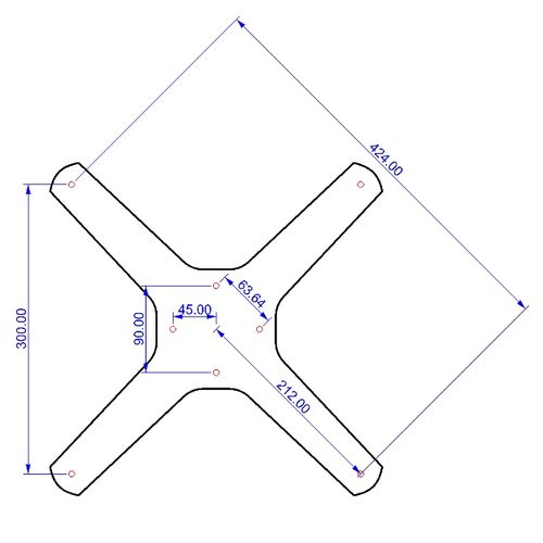 Držák stolové desky