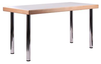 Desky ke stolu se zesílenou hranou na 65 mm.