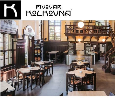 Židle a stoly pro Pivovar a Restaurants KOLKOVNA