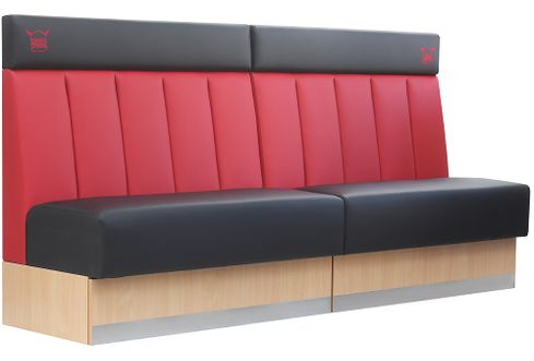 Okopové lišty z nerezového plechu pro lavice OLBIA Okopové lišty z nerezového plechu lavice OLBIA