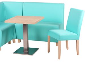 Čalouněné lavice DUBLINO F s dřevěnými nohami. Čalouněné lavice DUBLINO F s dřevěnými nohami.